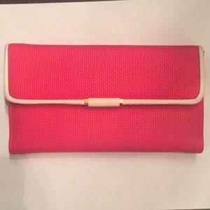 Vintage Red Wallet Clutch